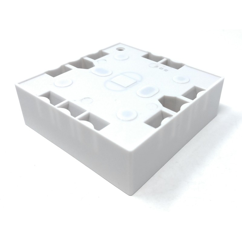 1pcs. 1 Gang Surface Mount Back Box Pattress Box (25mm