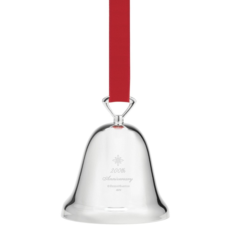 Reed & Barton 895958 2024 Annual Silverplate Christmas Tree Bell,