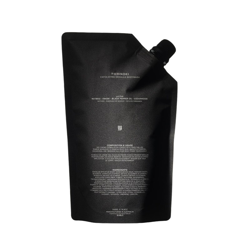 Morris Motley Exfoliating Granule Bodywash Refill 500ml