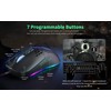 CYD C306 Kabelgebundene Gaming-Mäuse mit 7200 DPI Sensor, Gaming-Mäusen mit