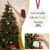 Taco Gifts for Women Men Christmas Ornaments for Tree Funny