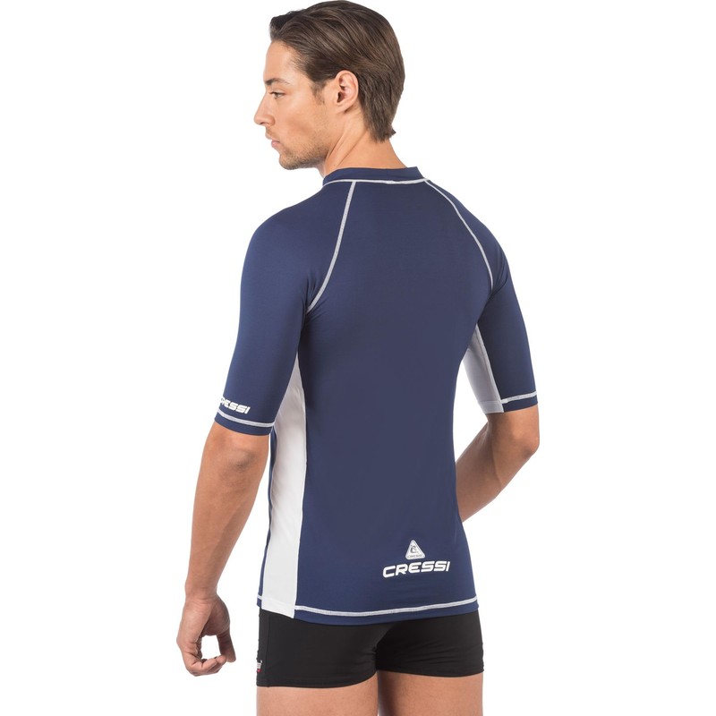 Cressi Rash Guard Men's Top, blue, xl