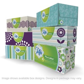 PUFFS TISS +LOTION 124CT