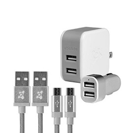 UbioLabs Premium Mobile Charging Kit Micro USB Cables