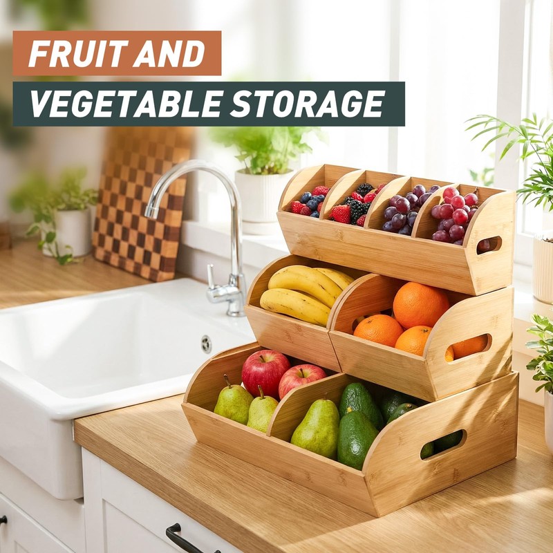 Onion Storage, Potato Storage, Potato and Onion Storage Bin, 3