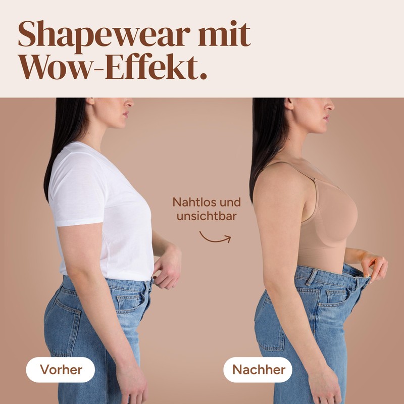 myshape Shapewear Women's Snatched Shaping Body for Maximum Tummy Control
