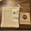 Eco Soap Bags Natural Cotton Two Sizes New