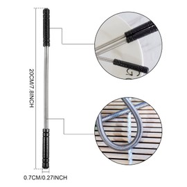 NITAIUN 4 Pieces Spring Facial Hair Remover Manual Epilator Spring Face Epilator Tool Remove Hair from Upper Lip, Chin, Cheeks and Neck Beauty Tools for Women Girls or Men (4 Pcs)