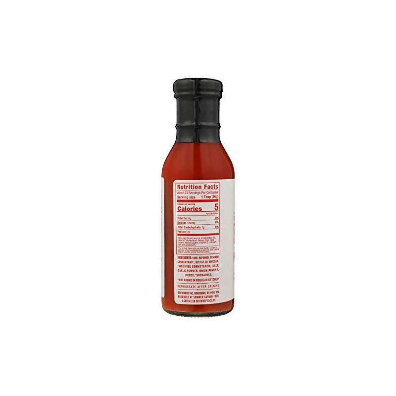 G Hughes Ketchup, Sugar Free, Gluten Free, 13 Ounce (Pack