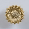 Melody Maison Gold Sunflower Drawer Knob