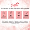 Cestfilo Liposomal Quercetin Phytosome 1600mg Per Serving, with Bromelain &