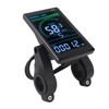 M6C Electric Bike LCD Display Meter ABS Electric Bike Display