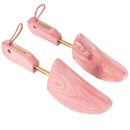 FootFitter Western Cedar Boot Tree - Best Shoe Trees for Western Cowboy Style Boots with USA Wood, Easy Removal - CW12 (Men's Size 10.5-12)