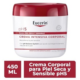 Eucerin Ph5 Crema Intensiva Corporal Para Piel Sensible O Seca,450Ml