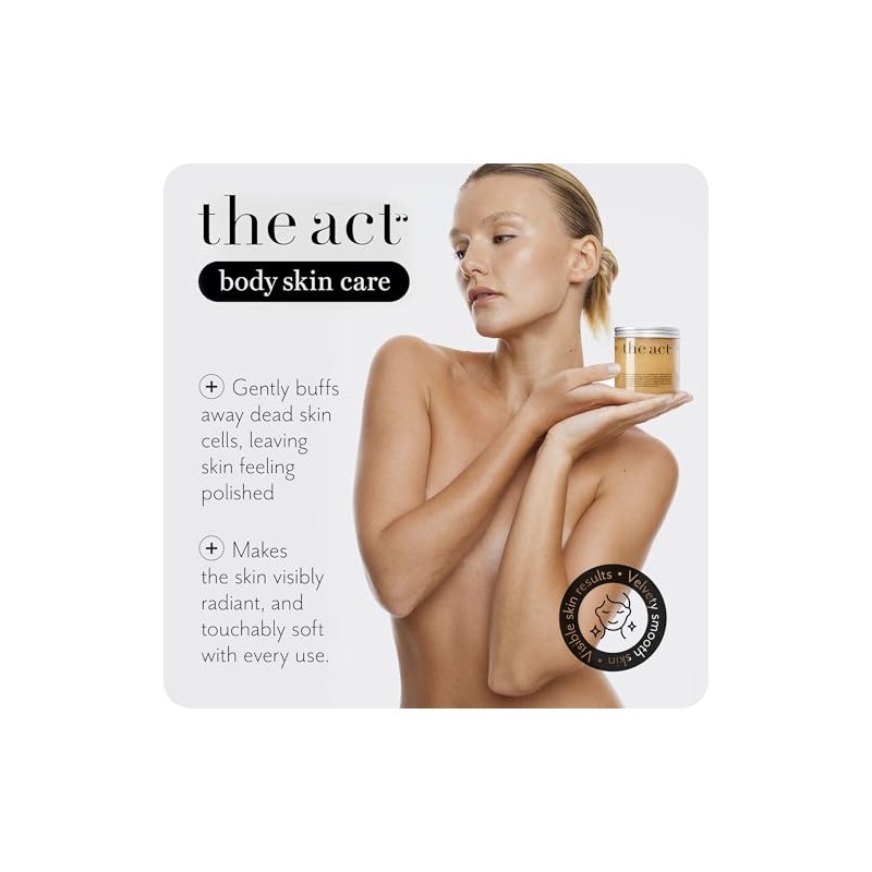 The Act Exfoliante Corporal De Azúcar: Exfoliante Natural Para Una