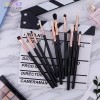 Brochas Docolor Makeup Set Fibras Naturales Para Ojos