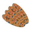 Gnomes Toadstools and Mushrooms Pattern Double-Sided Oval Nail File Emery