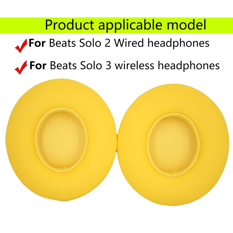 Replacement Ear Pads Compatible with Beats Solo 2.0 Solo 3.0