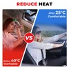 Amzwolf 15% VLT Ceramic Car Window Tint Film (20In x