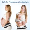 TOEECY Abdominal Belt Waist Support Belly Belt Breathable and Comfortable