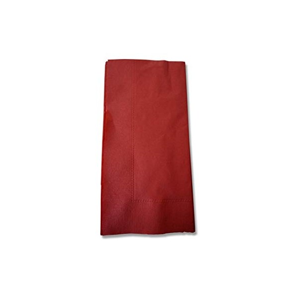 Color 2 PLY Napkins, Italian Red, Approx. 17.7 inches (45