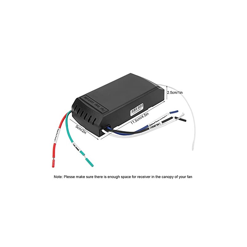 Atyhao Universal Ceiling Fan Remote Control Kit, Wireless Remote Control