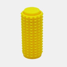 Spiky Fidget Clicker - Anxiety Reducing Tactile Relief - 3D Printed Multi Color - Budget Friendly - High Quality - Stress Relaxation Stick Solution - United States Made - Perfect Gift:_Bright Yellow_Clicky + Tactile