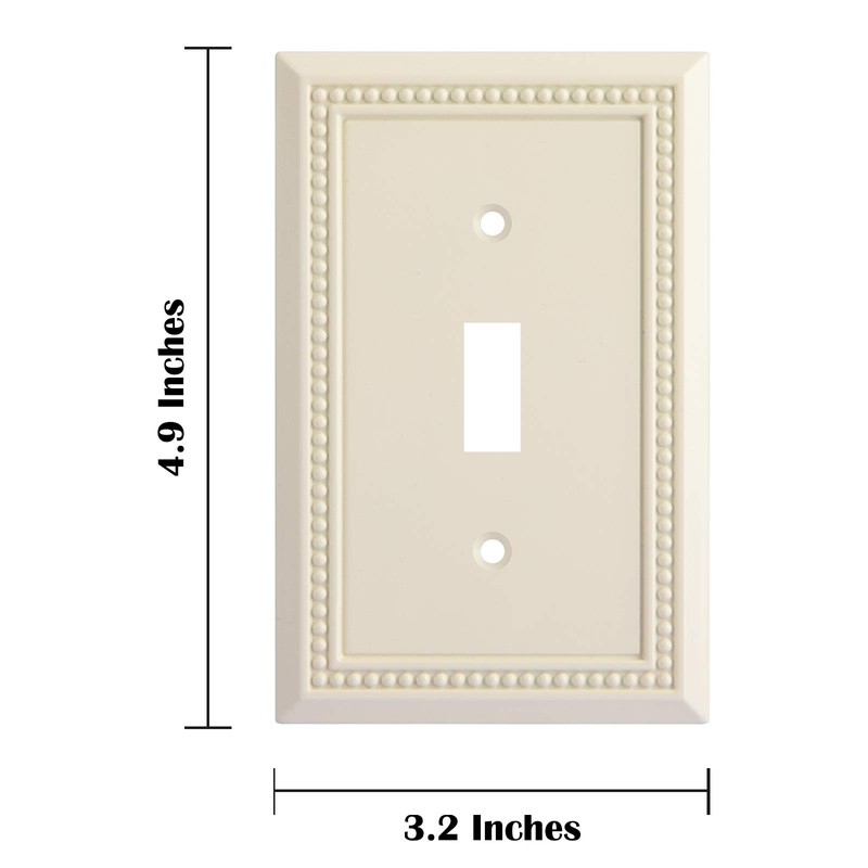 Henne Bery Sunken Pearls Heavy Duty Decorative Wall Plate Switch