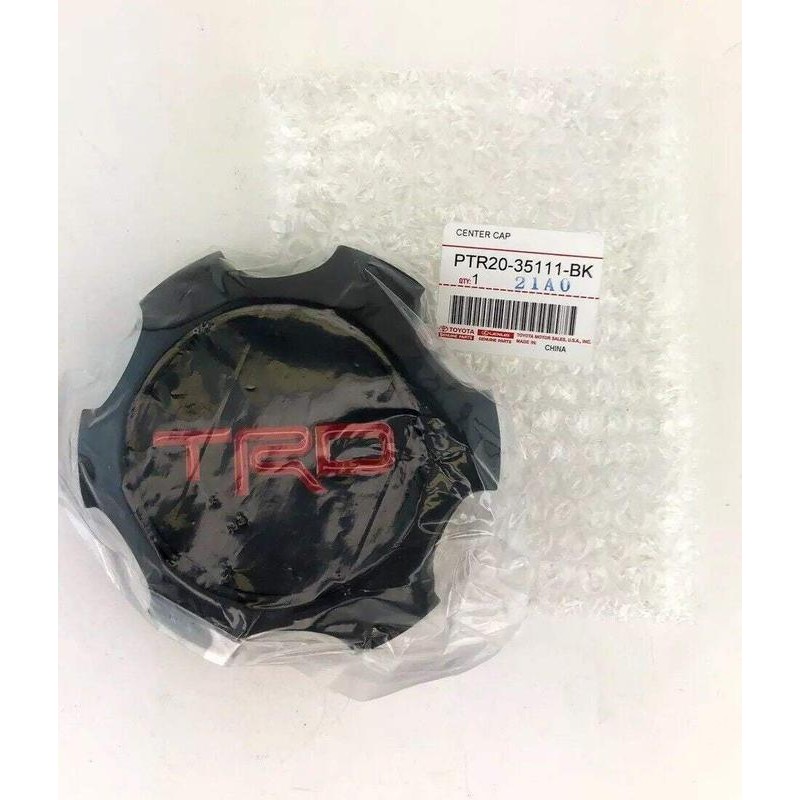 New TRD Matte Black Center Cap for Toyota Tacoma 4Runner