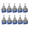 HiLetgo 10pcs 6A/125V 3A/250V ON/Off/ON 3 Terminals 3 Position SPDT