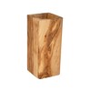 NATUREHOME Olive Wood Kitchen Utensil Cutlery Box - 19 cm