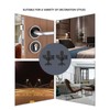 2Pcs Portable Lock Heavy Duty Adjustable Security Device for Travel