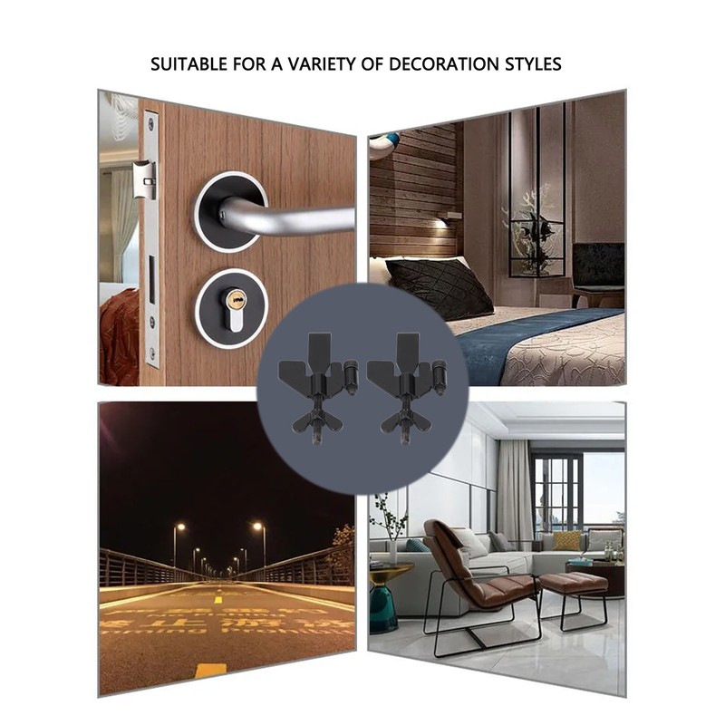 2Pcs Portable Lock Heavy Duty Adjustable Security Device for Travel