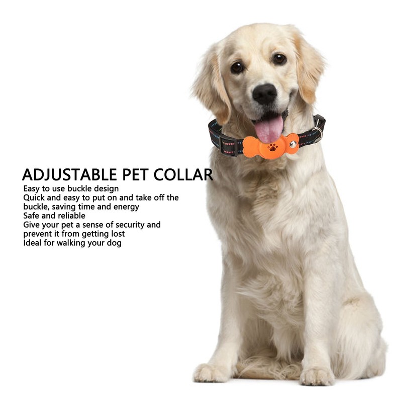 Pet Collar Multipurpose Adjustable Safety Prevent Lost Comfortable Dog Training