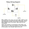 X AUTOHAUX 2 Pcs DC 12V 30A SPDT Car Relay