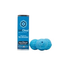 BaitCloud Multi Species Fishing Attractant Twin Pack, 6Balls in Total (Blue)