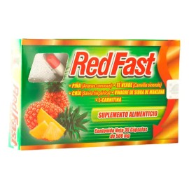 Suplemento En Cápsula Red Fast L-carnitina X 500g