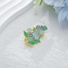 Forget Me Not Flowers Brooch Pin Forget Me Nots Jewelry