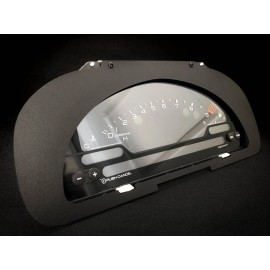 RPSDZN Satin Black Acrylic S2000 Cluster Conversion Bezel 92-95 EG Honda Civic
