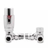 Team Controls Corner Angled Thermostatic Radiator Valves & Lockshield Valve