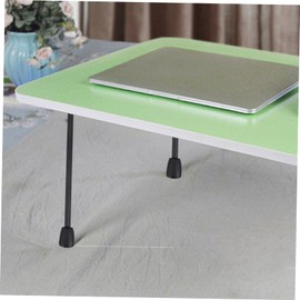 Operitacx 1 Set Folding Dining Table Legs, Cabinet Legs, Height-Adjustable, Couch Legs, Foldable Table Legs, Sturdy Table Legs, Folding Legs for Desk, Furniture Legs for Table, Iron, Black