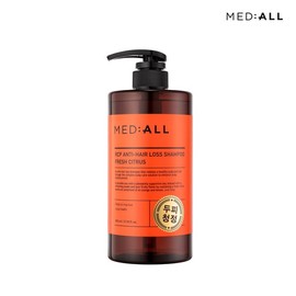 Mediol Scalp Cleansing, Hair Loss & Dandruff Relief Mildly Acidic Shampoo 800ml Citrus Scent / 메디올 두피 청정 탈모 비듬 완화 약산성 샴푸 800ml 시트러스향