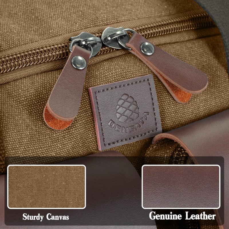 Canvas Duffle Bag for Men 50L Travel Duffel Bags Expandable