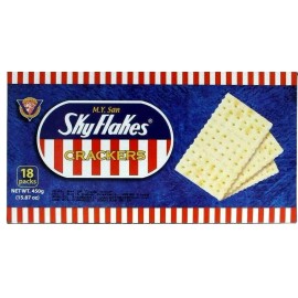 M.Y. San SkyFlakes Crackers Individually Wrapped 18 Packs 15.87 oz ( Pack of 6 )