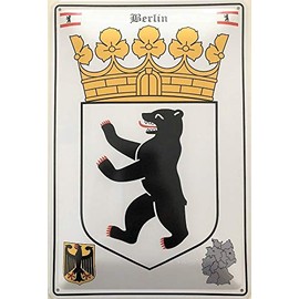 Deko 7 Tin Sign 30 x 20 cm German Coat of Arms