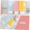 Baluue 3pcs Portable Travel Bottles Leak Empty Lotion Containers for