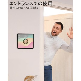 Phichy Magnetic Tablet Stand, Ultra Strong Magnetic, Wireless Charging Compatible, Easy to Put on and Take Off, One-Hand Operation, Freely Adjustable, For Home, Office, Kitchen, Bathroom, Bedroom,