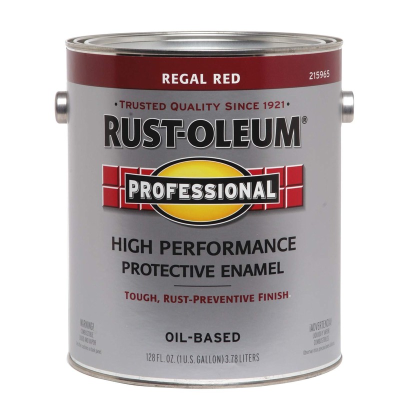 Rust-Oleum 215965 Professional Gallon Regal Red Enamel