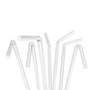 Flexible Plastic Drinking Straws - 7.75" x 0.23" (250, Clear)