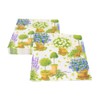Caspari Potted Hydrangeas Luncheon Napkins - 20 Luncheon Napkins per